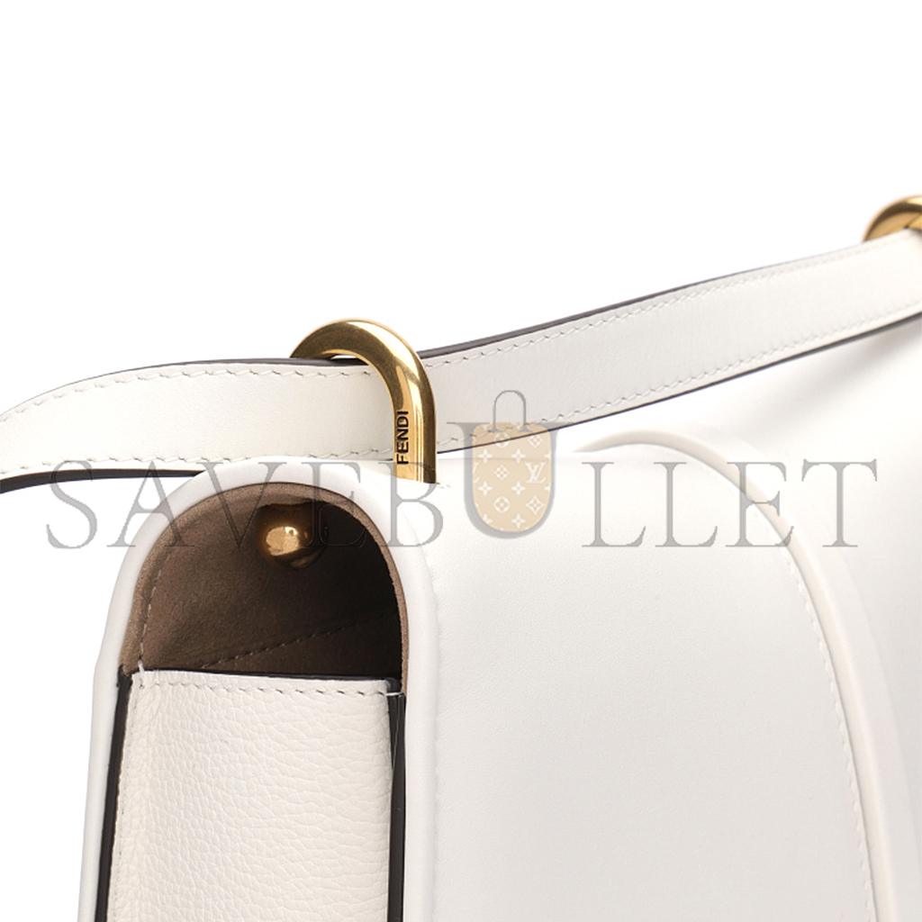 FENDI C'MON MEDIUM LEATHER CROSSBODY BAG 8622L-02 (25*20*7cm)